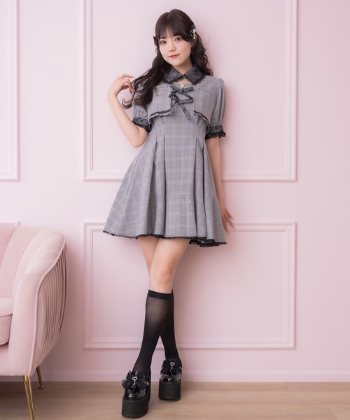 ROJITA（ロジータ）の「ボレロ風ダブルリボンワンピース（ワンピース