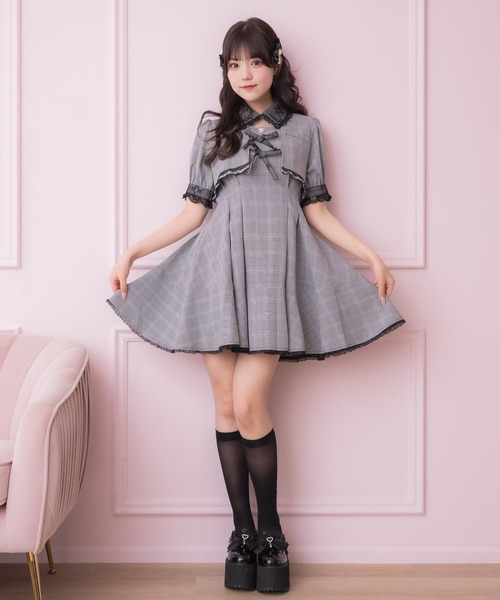 ROJITA（ロジータ）の「ボレロ風ダブルリボンワンピース（ワンピース