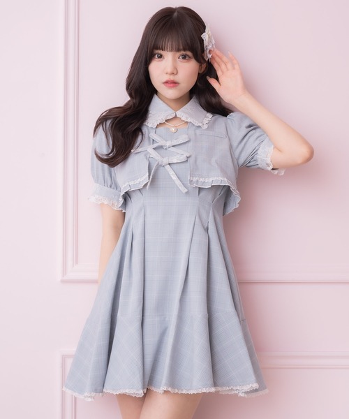 ROJITA（ロジータ）の「ボレロ風ダブルリボンワンピース（ワンピース
