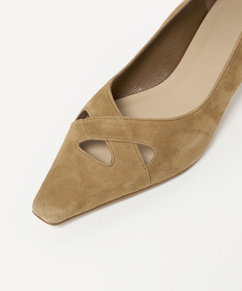 ODETTE E ODILE（オデットエオディール）の「ナロースクエアクロス パンプス40↓↑（パンプス・レディース・ブラック/ブラウン系/ベージュ・23cm/24.5cm/22.5cm/24cm/25cm/22cm/23.5cm）」の13枚目の写真