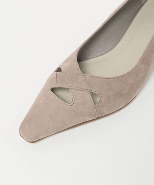 ODETTE E ODILE（オデットエオディール）の「ナロースクエアクロス パンプス40↓↑（パンプス・レディース・ブラック/ブラウン系/ベージュ・23cm/24.5cm/22.5cm/24cm/25cm/22cm/23.5cm）」の19枚目の写真