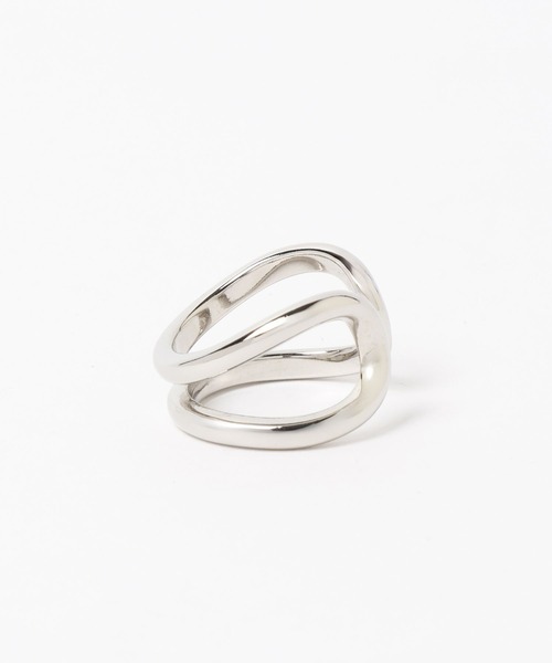 HARE(ハレ)の「【MADE IN JAPAN】ダブルラインリング(HARE)(リング・メンズ・シルバー・FREE)」の5枚目の写真