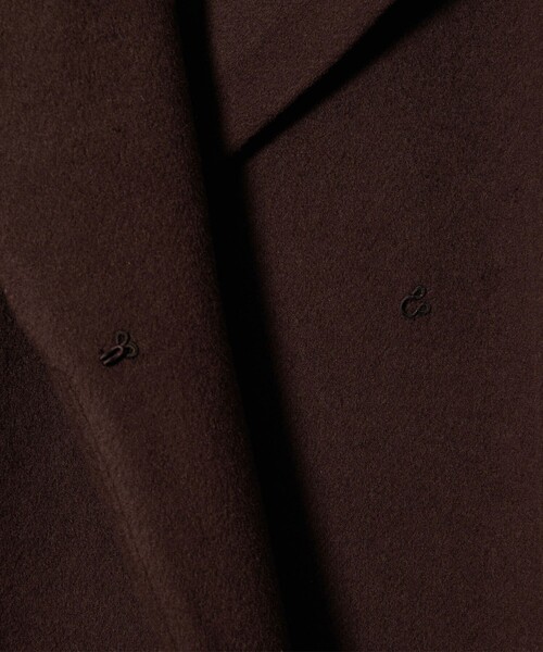 EMMEL REFINES＞EM ベルテッド フレア ロングコート（チェスターコート