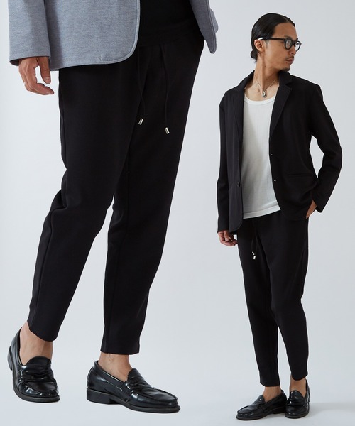 improves（インプローブス）の「イージーケア パンツ（スラックス・メンズ・ブルーグレー/ブラック/ネイビー/ベージュ・MEDIUM/LARGE/X-LARGE）」の2枚目の写真