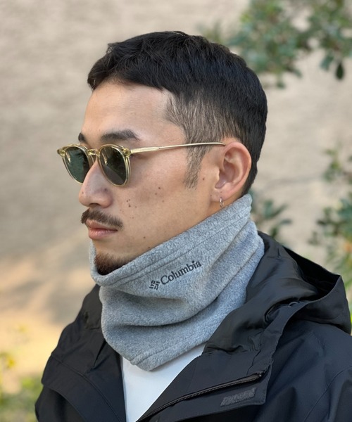 Columbia(コロンビア)の「【Columbia】バックアイスプリングスネックゲイター(ネックウォーマー/スヌード・メンズ・ブラック/グレー・ONE SIZE)」の2枚目の写真