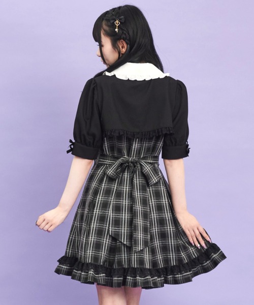 ハートバックル付ボレロ風ワンピース（ワンピース）｜Secret Honey