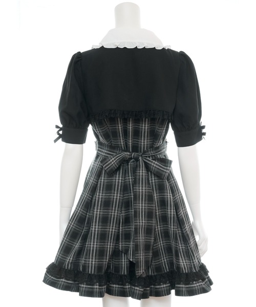 Secret Honey(シークレットハニー)の「ハートバックル付ボレロ風ワンピース(ワンピース・レディース・ブラウン/ブラック・MEDIUM)」の14枚目の写真