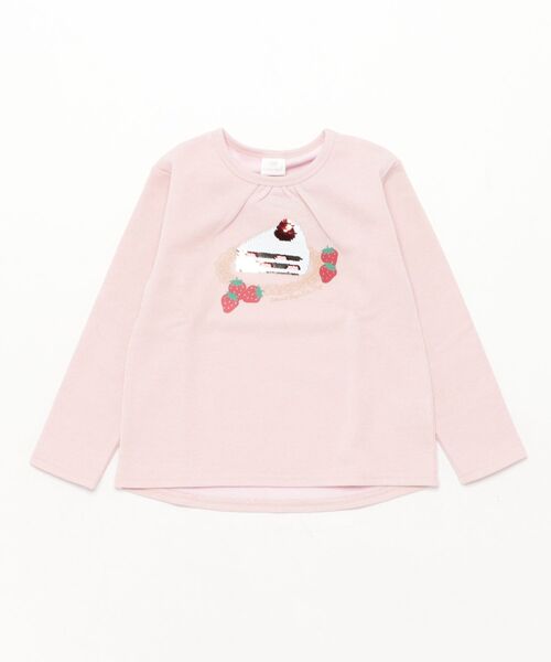 SKAPE(エスケープ)の「マジカルスパンコールトレーナー(スウェット・キッズ・ピンク/ブルー・120cm/110cm/100cm/130cm/90cm)」の3枚目の写真