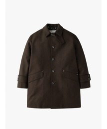 千鳥格子」に該当するステンカラーコートファッション通販