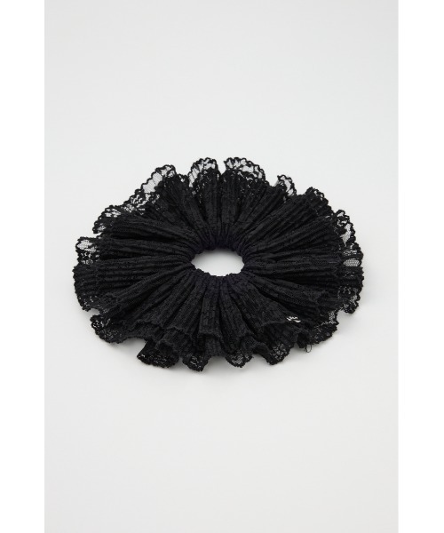 SLY（スライ）の「LACY SCRUNCHIE レーシー スクランチ（シュシュ・レディース・アイボリー/ブラック・FREE）」の10枚目の写真
