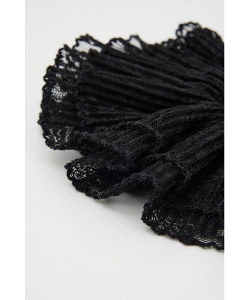 SLY（スライ）の「LACY SCRUNCHIE レーシー スクランチ（シュシュ・レディース・アイボリー/ブラック・FREE）」の11枚目の写真