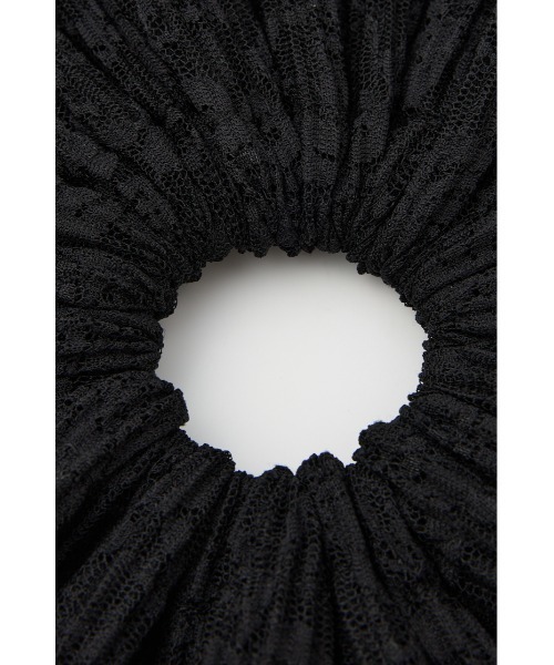 SLY（スライ）の「LACY SCRUNCHIE レーシー スクランチ（シュシュ・レディース・アイボリー/ブラック・FREE）」の12枚目の写真