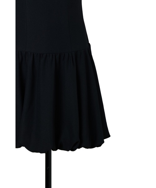 Two-Tone Balloon Mini Dress（ワンピース）｜Her lip to（ハー