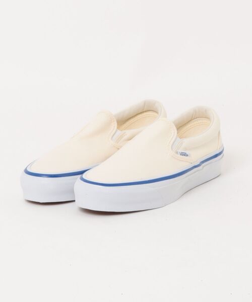 VANS(バンズ)の「PREMIUM SLIP-ON REISSUE 98 VN000CSEOFW(スリッポン・メンズ・ホワイト・6h/6/5h/5/12/10h/10/9/8h/8/7h/7/4h/9h/11)」の8枚目の写真