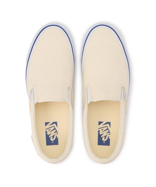 VANS(バンズ)の「PREMIUM SLIP-ON REISSUE 98 VN000CSEOFW(スリッポン・メンズ・ホワイト・6h/6/5h/5/12/10h/10/9/8h/8/7h/7/4h/9h/11)」の4枚目の写真