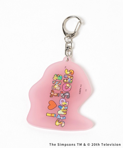 LEPSIM（レプシィム）の「【THE SIMPSONS／ザ・シンプソンズ】アソートキーホルダー　586562（キーホルダー・レディース・オフホワイト/ピンク/ミント・ONE SIZE）」の8枚目の写真