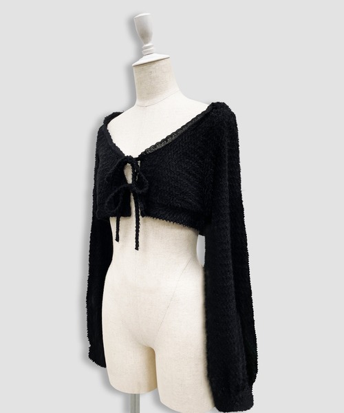 Honey Cinnamon（ハニーシナモン）の「パターンキャミワンピパーカーセット（ワンピース・レディース・ブラック/ホワイト・FREE）」の22枚目の写真