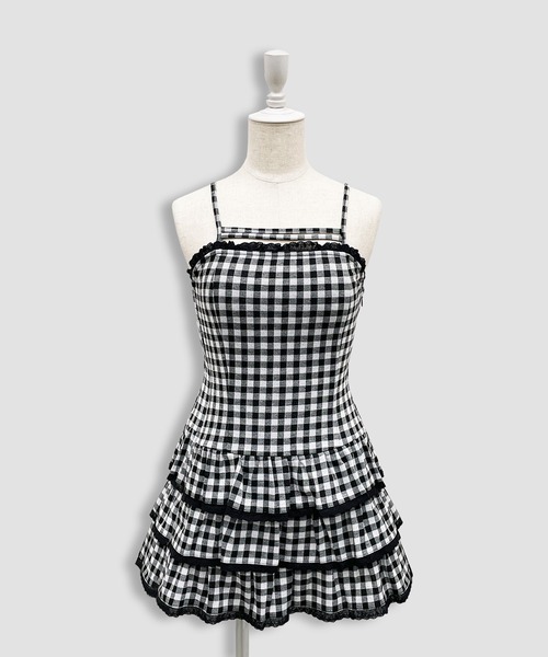 セール】パターンキャミワンピパーカーセット（ワンピース）｜Honey