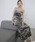 ANDRESD�i�A���h���X�h�j�́u�J�[���h�X�N�G�A�x���A�h���X / curved square velour dress�i�h���X�j�v�b�O���[