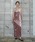 ANDRESD�i�A���h���X�h�j�́u�J�[���h�X�N�G�A�x���A�h���X / curved square velour dress�i�h���X�j�v�b�s���N