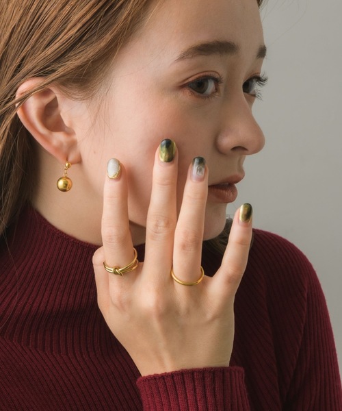 muku（ムク）の「RING/STRING KNOT（リング・レディース・シルバー/ゴールド・FREE）」の9枚目の写真