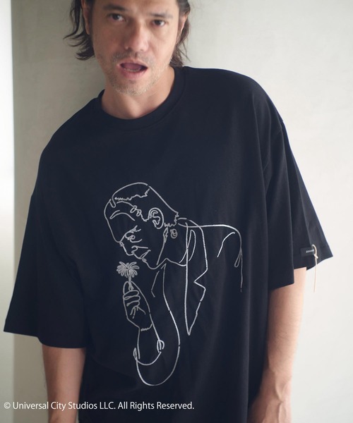 Tシャツ☆ mt9969-Frankenstein flower stitch T Tシャツ(AP2524021)(T
