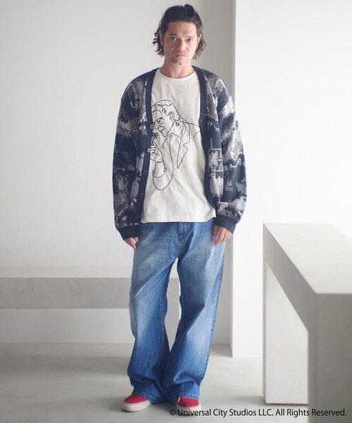 ADAM PATEK（アダムパテック）の「mt9969-Frankenstein flower stitch T Tシャツ(AP2524021)（Tシャツ/カットソー・メンズ・ホワイト/ブラック・1/2）」の12枚目の写真