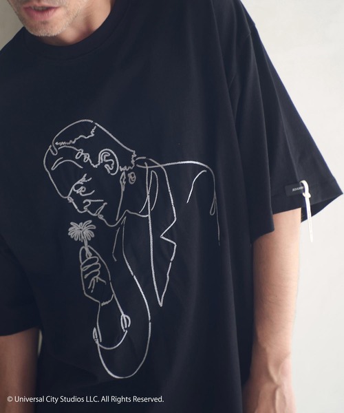 ADAM PATEK（アダムパテック）の「mt9969-Frankenstein flower stitch T Tシャツ(AP2524021)（Tシャツ/カットソー・メンズ・ホワイト/ブラック・1/2）」の15枚目の写真