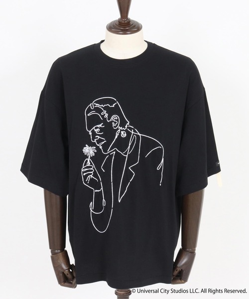 Tシャツ☆ mt9969-Frankenstein flower stitch T Tシャツ(AP2524021)（T