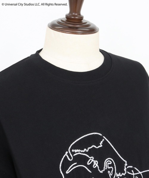 ADAM PATEK（アダムパテック）の「mt9969-Frankenstein flower stitch T Tシャツ(AP2524021)（Tシャツ/カットソー・メンズ・ホワイト/ブラック・1/2）」の22枚目の写真