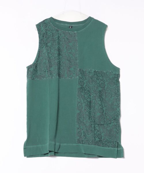 チャイハネ(チャイハネ)の「【チャイハネ】メヒコンMEN'Sタンクトップ(タンクトップ・メンズ・グリーン/ホワイト/ブラック・FREE)」の3枚目の写真