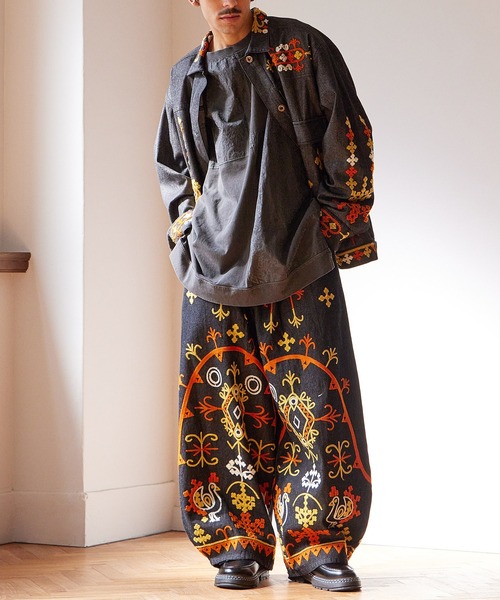 チャイハネ(チャイハネ)の「【チャイハネ】メヒコンMEN'Sタンクトップ(タンクトップ・メンズ・グリーン/ホワイト/ブラック・FREE)」の5枚目の写真