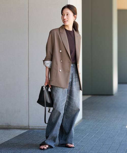 FRAMeWORK（フレームワーク）の「AULENTTI/オウレンティ フナガタSHOULDERツキトート（トートバッグ・レディース・ブラック/ブラウン・FREE）」の3枚目の写真