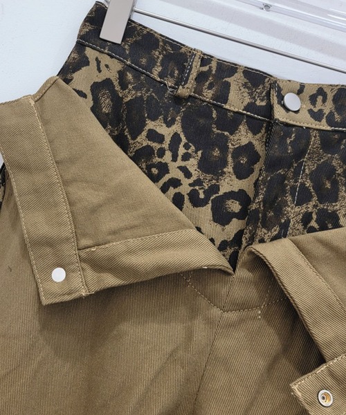 meJane（ミージェーン）の「レオパード柄 ワイドカーゴパンツ（カーゴパンツ・レディース・レオパード・S/M）」の3枚目の写真