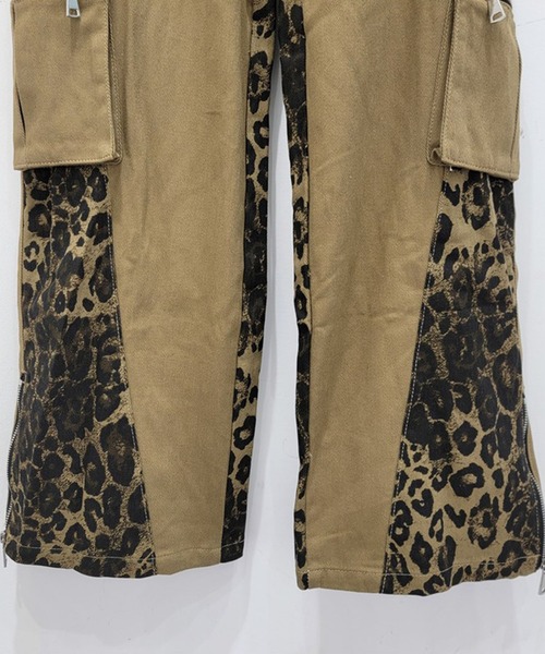 meJane（ミージェーン）の「レオパード柄 ワイドカーゴパンツ（カーゴパンツ・レディース・レオパード・S/M）」の4枚目の写真