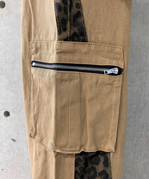 meJane（ミージェーン）の「レオパード柄 ワイドカーゴパンツ（カーゴパンツ・レディース・レオパード・S/M）」の9枚目の写真
