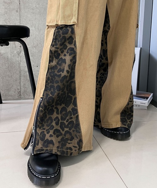 meJane（ミージェーン）の「レオパード柄 ワイドカーゴパンツ（カーゴパンツ・レディース・レオパード・S/M）」の17枚目の写真