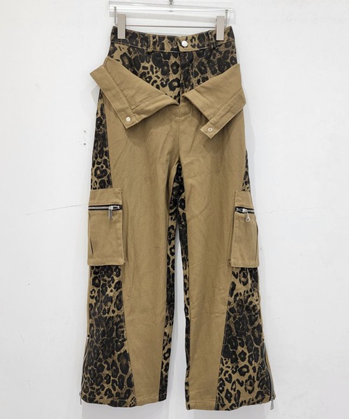 meJane（ミージェーン）の「レオパード柄 ワイドカーゴパンツ（カーゴパンツ・レディース・レオパード・S/M）」の18枚目の写真
