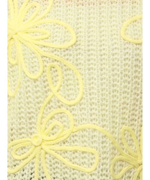 dazzlin（ダズリン）の「モヘアライクルーズニット（ニット/セーター・レディース・パープル/オフホワイト/ピンク/イエロー/ブルー・FREE）」の18枚目の写真