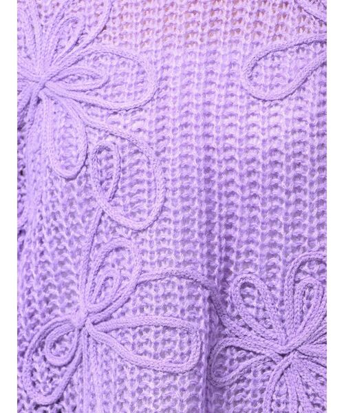 dazzlin（ダズリン）の「モヘアライクルーズニット（ニット/セーター・レディース・パープル/オフホワイト/ピンク/イエロー/ブルー・FREE）」の19枚目の写真