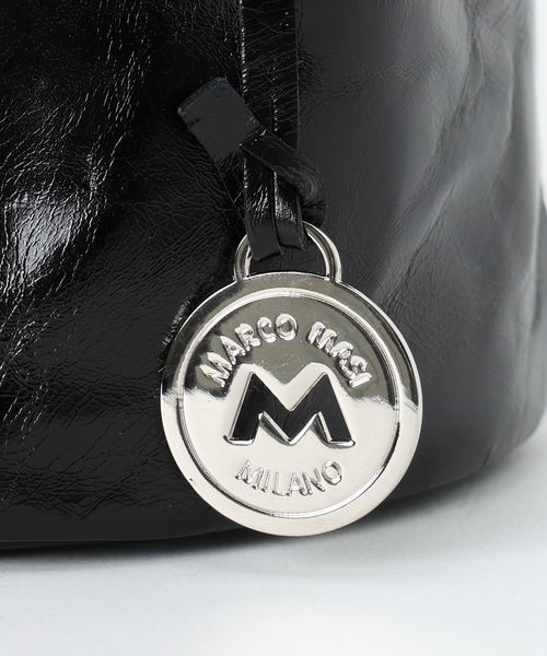 marco masi(マルコマージ)の「MARCO MASI/マルコマージ ZEUS BAG(ハンドバッグ・レディース・ブラック/ライトグレー・FREE)」の17枚目の写真