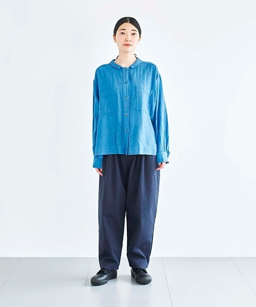 HAU(ハウ)の「パンツ oval(その他パンツ・レディース・ネイビー/アイボリー・SMALL/MEDIUM)」の3枚目の写真