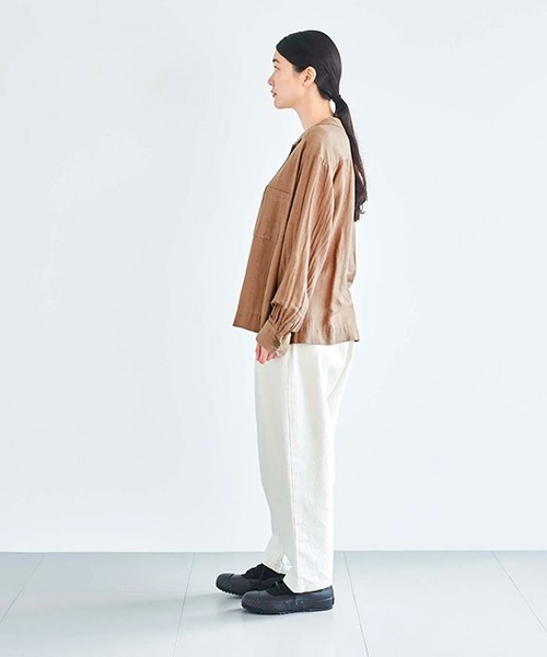 HAU(ハウ)の「パンツ oval(その他パンツ・レディース・ネイビー/アイボリー・SMALL/MEDIUM)」の4枚目の写真