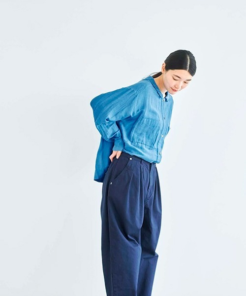 HAU(ハウ)の「パンツ oval(その他パンツ・レディース・ネイビー/アイボリー・SMALL/MEDIUM)」の12枚目の写真
