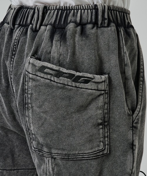 CPG(シーピージー)の「【CPG】CPG ANOMALY CORD SWEAT PANTS(カーゴパンツ・メンズ・ブラック/グレー・L/M)」の12枚目の写真