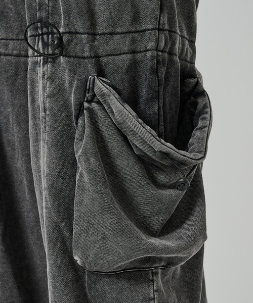 CPG(シーピージー)の「【CPG】CPG ANOMALY CORD SWEAT PANTS(カーゴパンツ・メンズ・ブラック/グレー・L/M)」の14枚目の写真