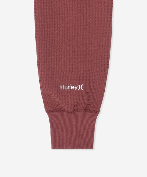 Hurley (ハーレー)の「【Hurley/ハーレー】レディースヘビーウェイトサーマルロングTシャツ ワンポイント 吸水速乾 オーバーサイズシルエット THERMAL LS TEE(Tシャツ/カットソー・レディース・ブラック/オフホワイト/マルーン・SMALL/MEDIUM/LARGE)」の9枚目の写真