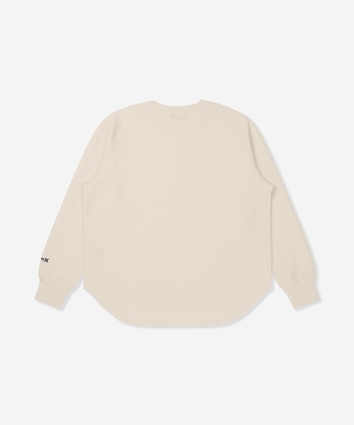Hurley (ハーレー)の「【Hurley/ハーレー】レディースヘビーウェイトサーマルロングTシャツ ワンポイント 吸水速乾 オーバーサイズシルエット THERMAL LS TEE(Tシャツ/カットソー・レディース・ブラック/オフホワイト/マルーン・SMALL/MEDIUM/LARGE)」の17枚目の写真