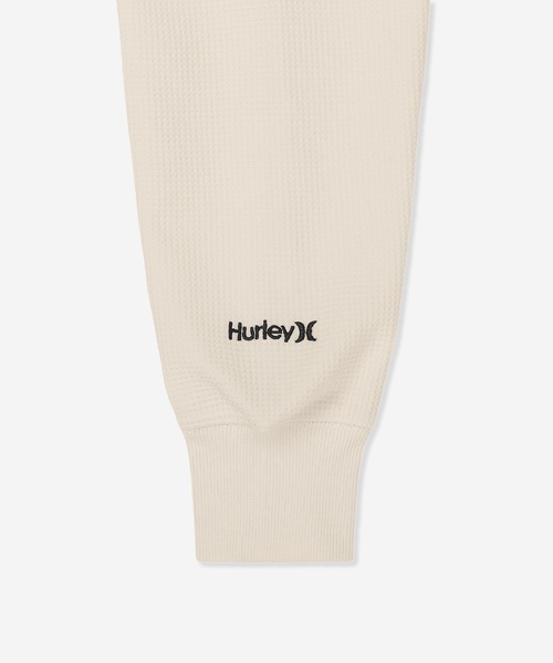 Hurley (ハーレー)の「【Hurley/ハーレー】レディースヘビーウェイトサーマルロングTシャツ ワンポイント 吸水速乾 オーバーサイズシルエット THERMAL LS TEE(Tシャツ/カットソー・レディース・ブラック/オフホワイト/マルーン・SMALL/MEDIUM/LARGE)」の15枚目の写真