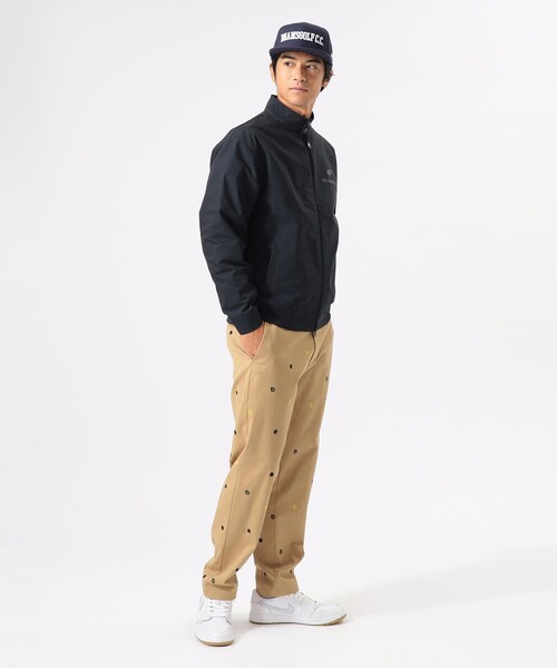 BEAMS GOLF(ビームスゴルフ)の「ORANGE LABEL / 撥水 スタンドカラー スイング ブルゾン【STRETCH】(ブルゾン・メンズ・ブラック/ネイビー/ベージュ・LARGE/X-LARGE/MEDIUM/SMALL)」の7枚目の写真
